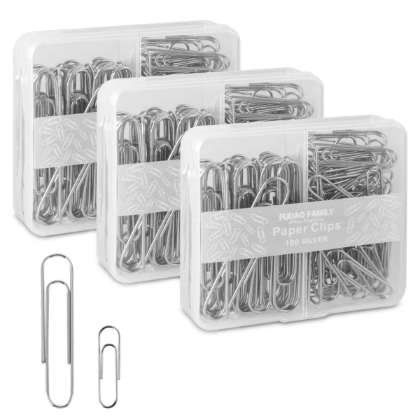 Paper clips small & large