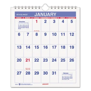 Wall calendar small